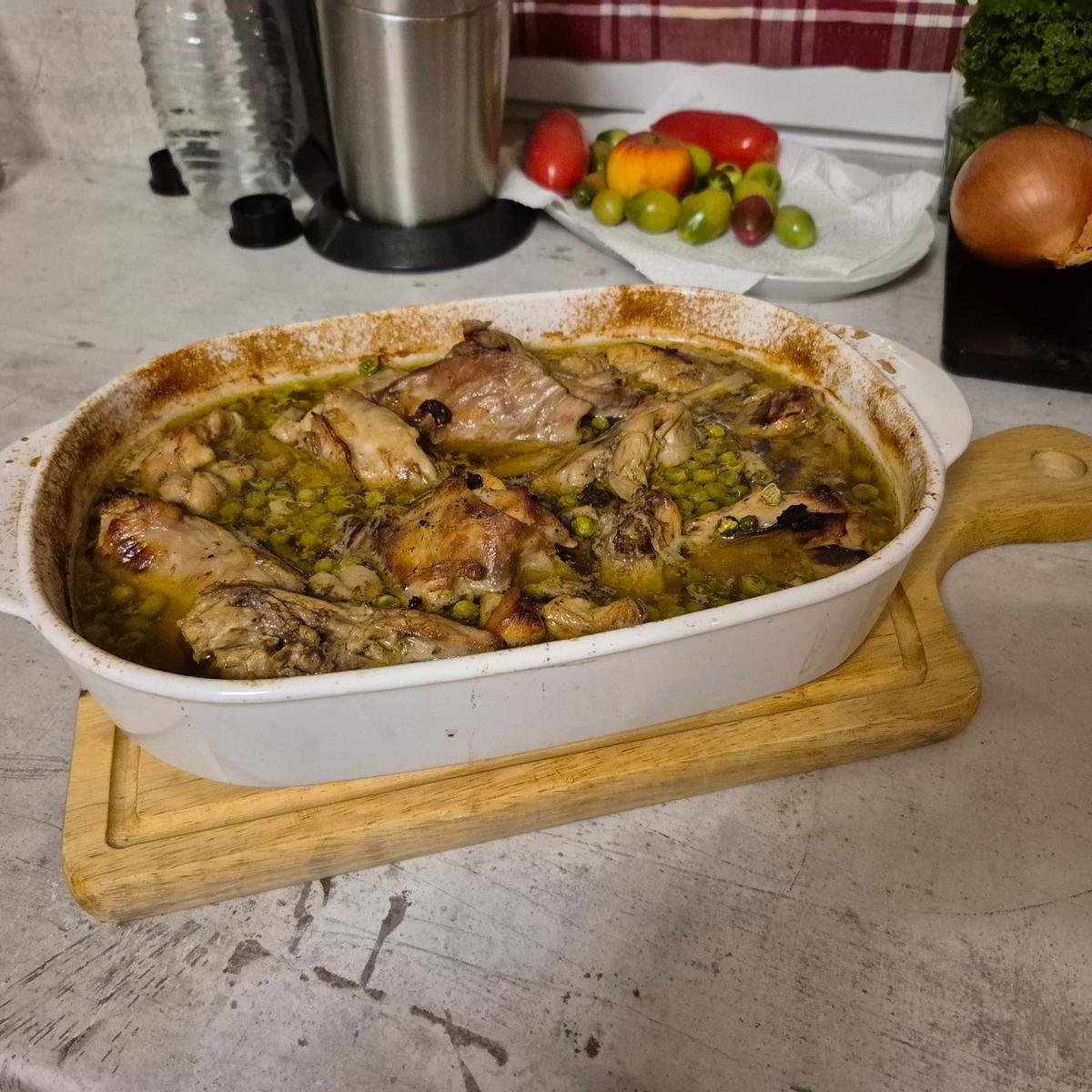 Fenek moqli – Kaninchen in Weißwein - Rezept - Bild Nr. 17585