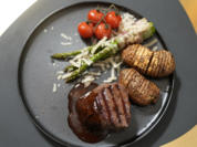 Wasserbüffel-Filet mit Beilagen - Rezept - Bild Nr. 17577