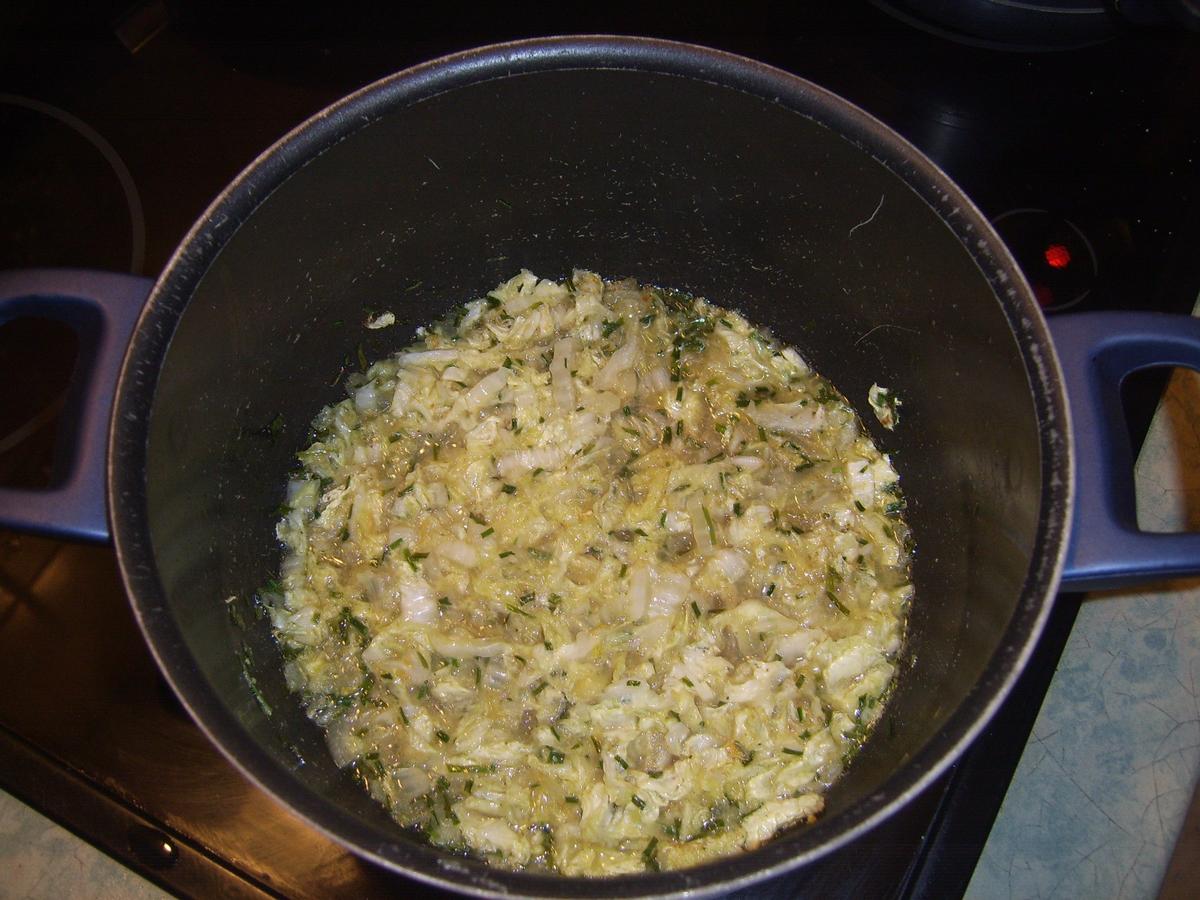 Rezept: Zander auf Chinakohl mit Spagetti und Senfsoße Bild Nr. 17587 Zander auf Chinakohl mit Spagetti und Senfsoße - Rezept - Bild Nr. 17587