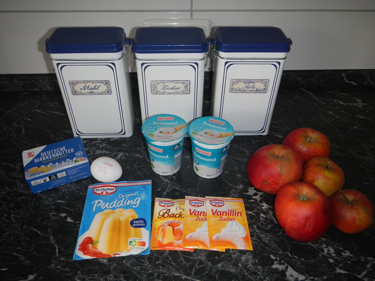 Rezept: Apfel-Schmand-Streuselkuchen Bild Nr. 17599 Apfel-Schmand-Streuselkuchen - Rezept - Bild Nr. 17599