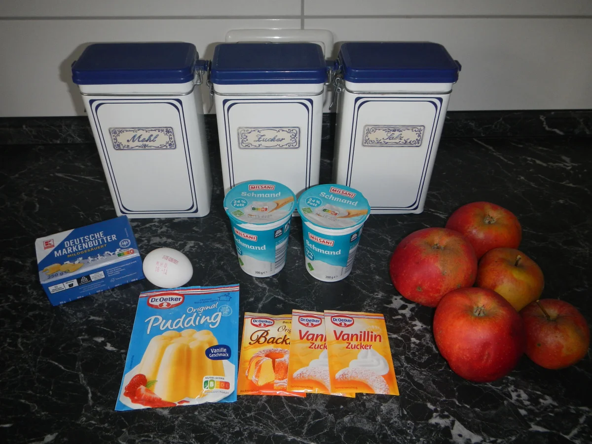 Rezept: Apfel-Schmand-Streuselkuchen Bild Nr. 17599 Apfel-Schmand-Streuselkuchen - Rezept - Bild Nr. 17599