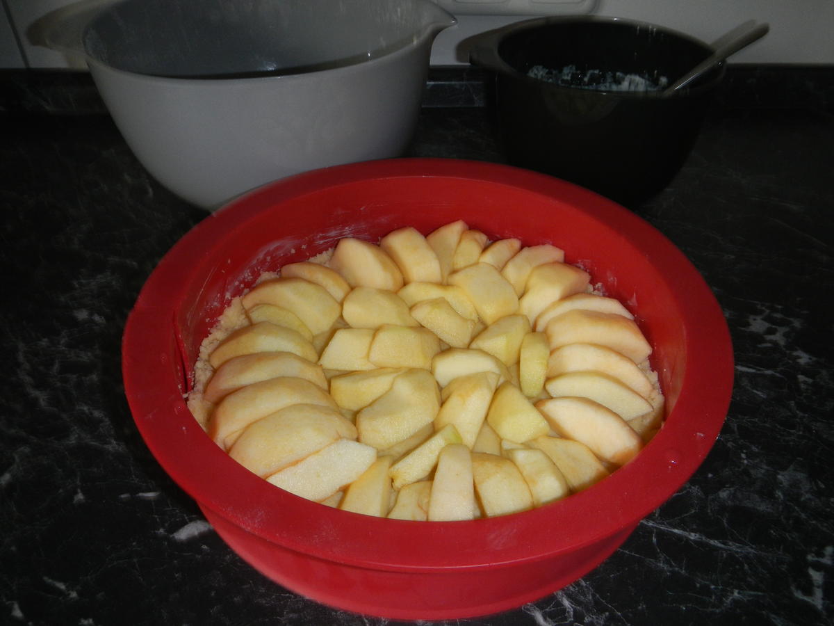 Rezept: Apfel-Schmand-Streuselkuchen Bild Nr. 17602 Apfel-Schmand-Streuselkuchen - Rezept - Bild Nr. 17602