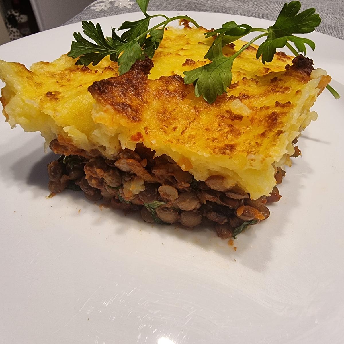 Rezept: Veganer Shepherd´s Pie mit Linsen Bild Nr. 17597 Veganer Shepherd´s Pie mit Linsen - Rezept - Bild Nr. 17597