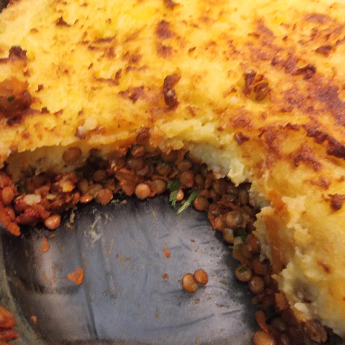 Rezept: Veganer Shepherd´s Pie mit Linsen Bild Nr. 17613 Veganer Shepherd´s Pie mit Linsen - Rezept - Bild Nr. 17613