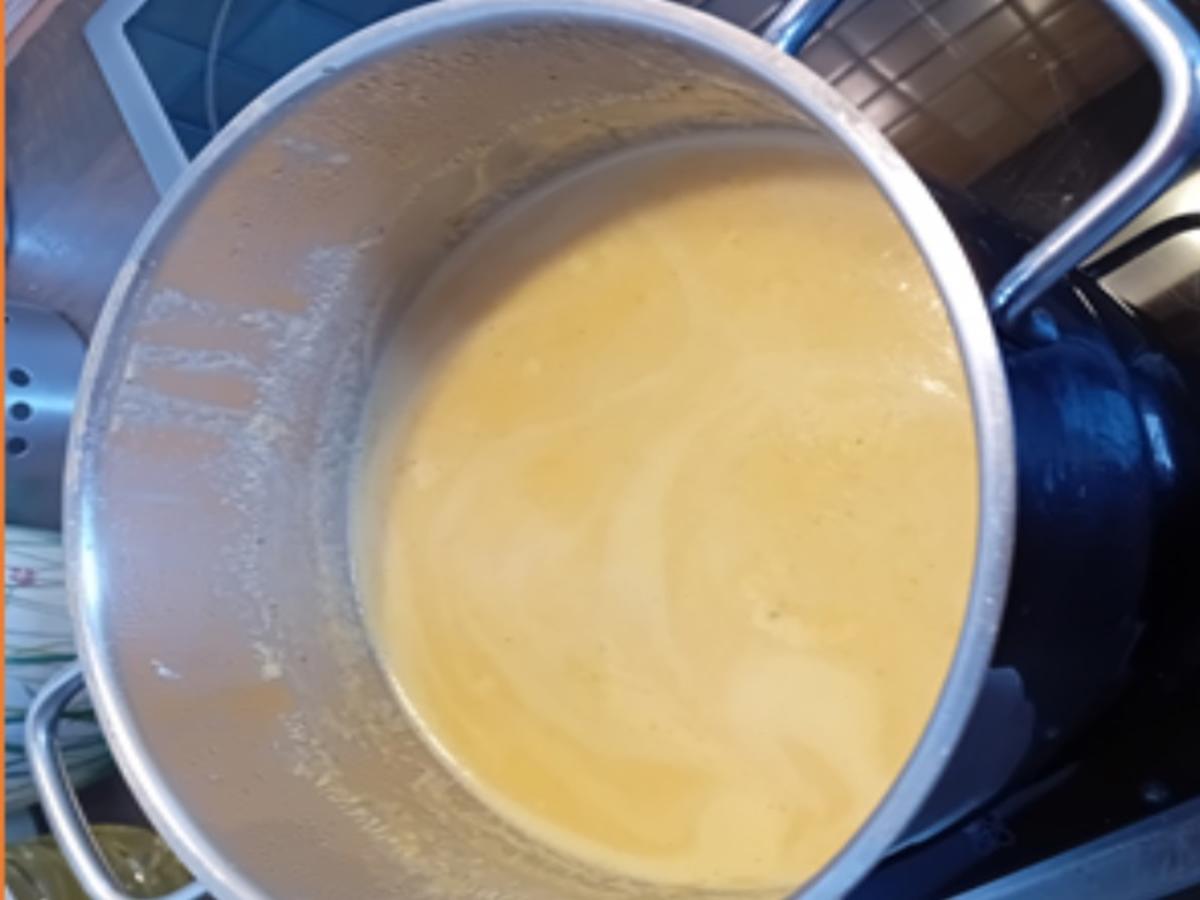 Zwiebelcremesuppe mit Räucherlachs - Rezept - Bild Nr. 5