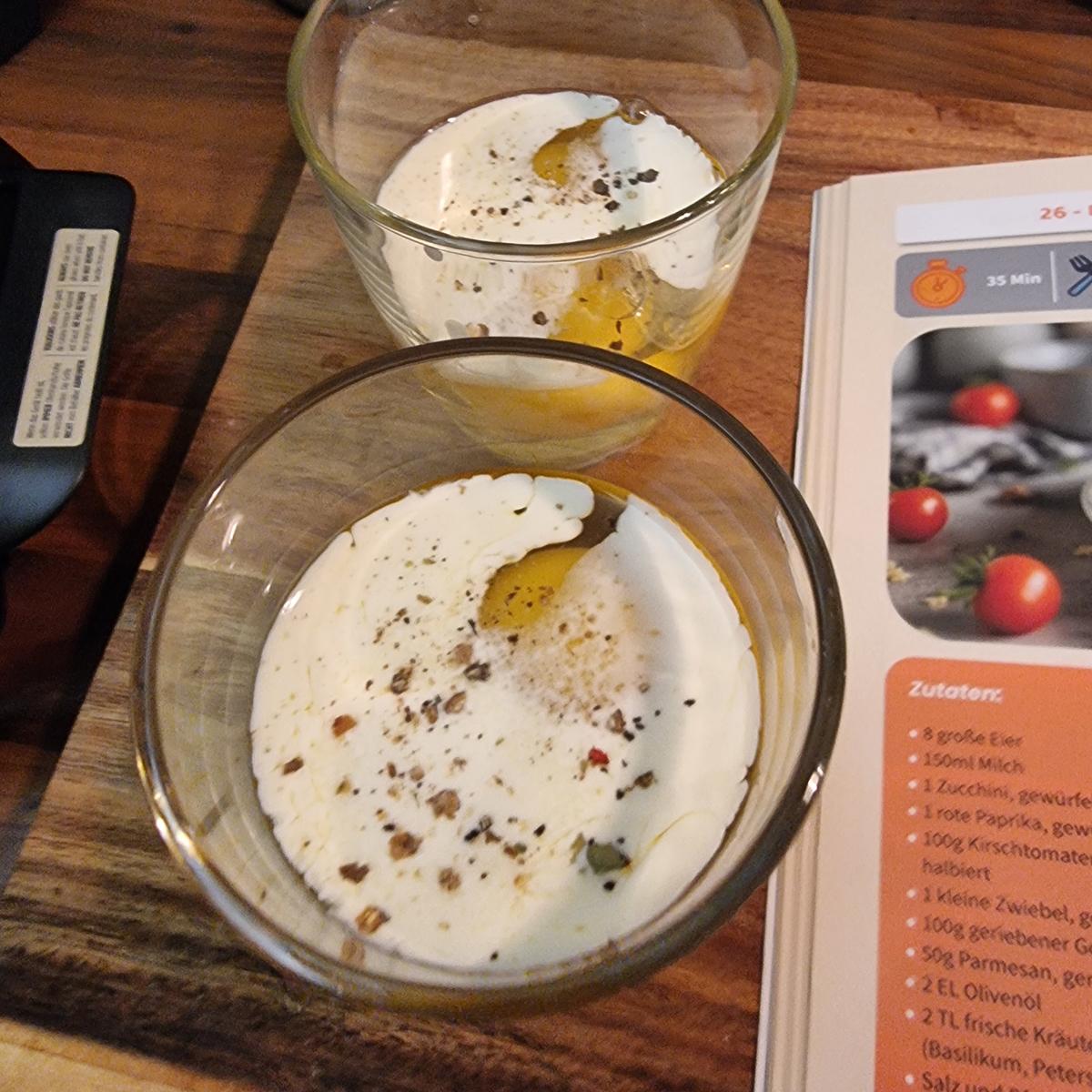 Gebackene Eier im Glas - Rezept - Bild Nr. 17599