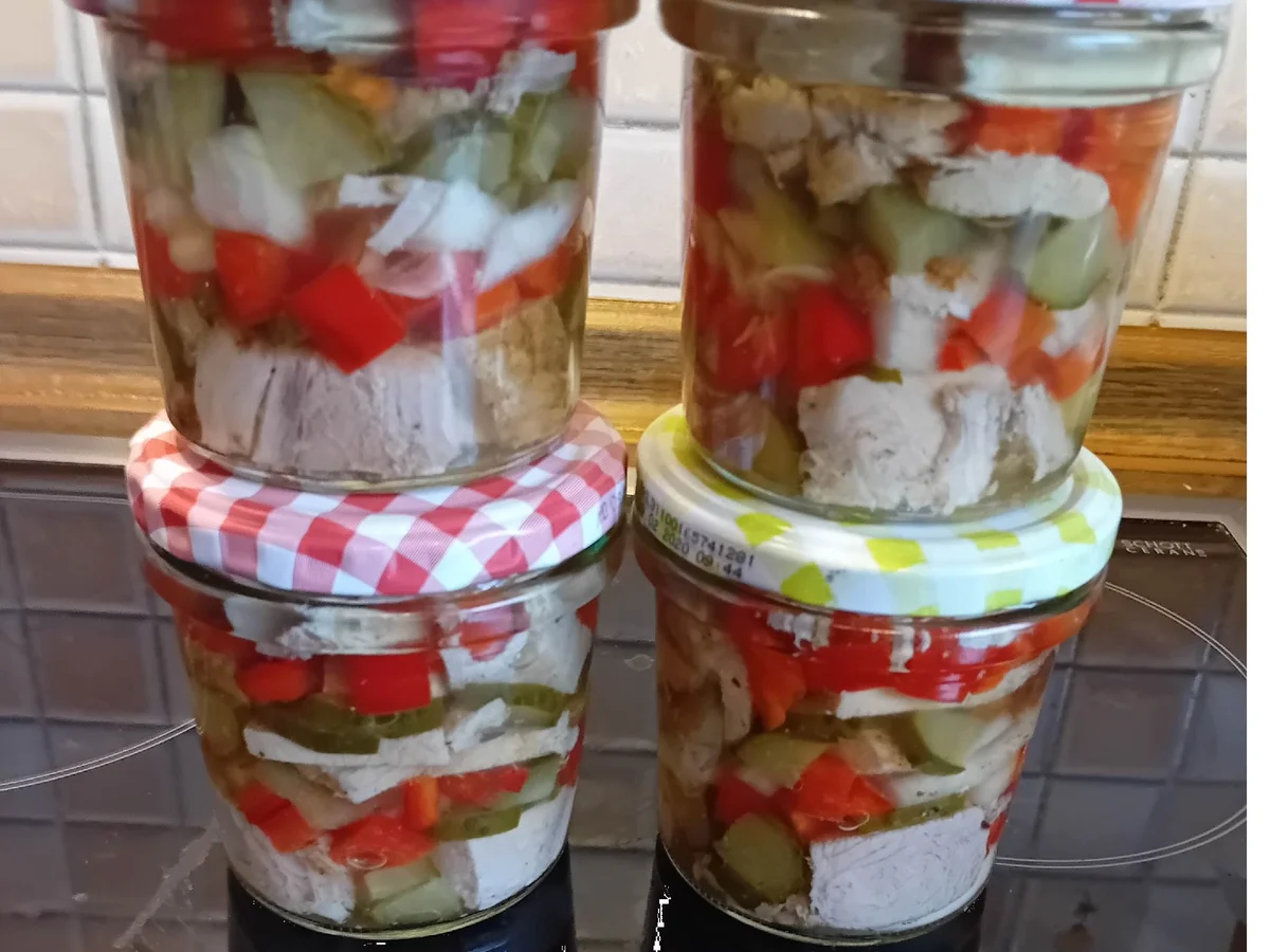 Schweinebraten-Gemüse-Sülze - Rezept - Bild Nr. 2