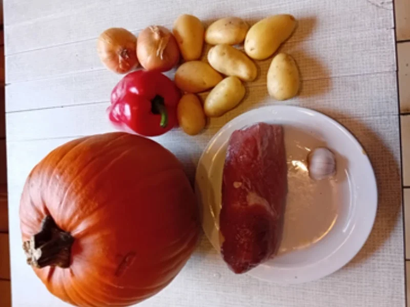 Schweinefilet-Kürbis-Gemüse-Suppe - Rezept - Bild Nr. 17599