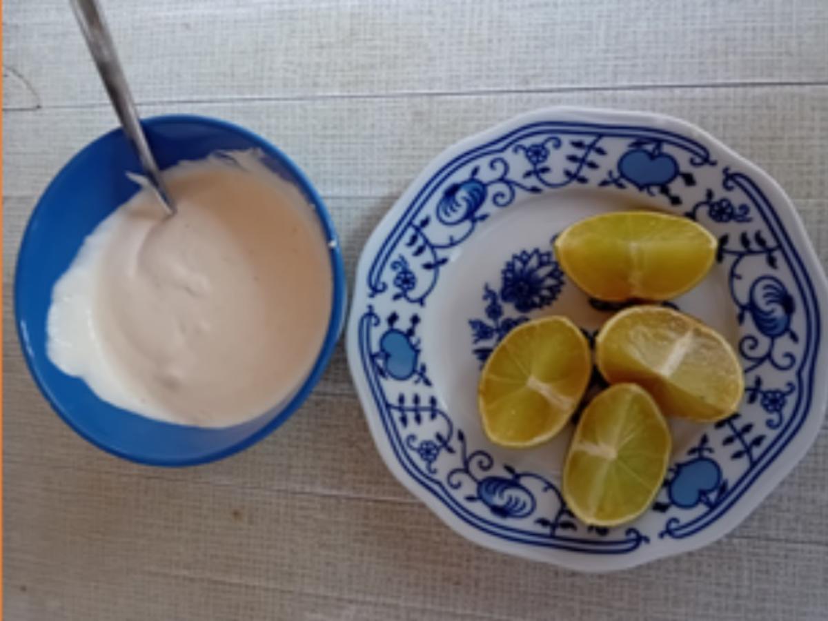 Lachsforelle aus dem Backofen mit Drillingen und Sahne-Meerrettich - Rezept - Bild Nr. 9