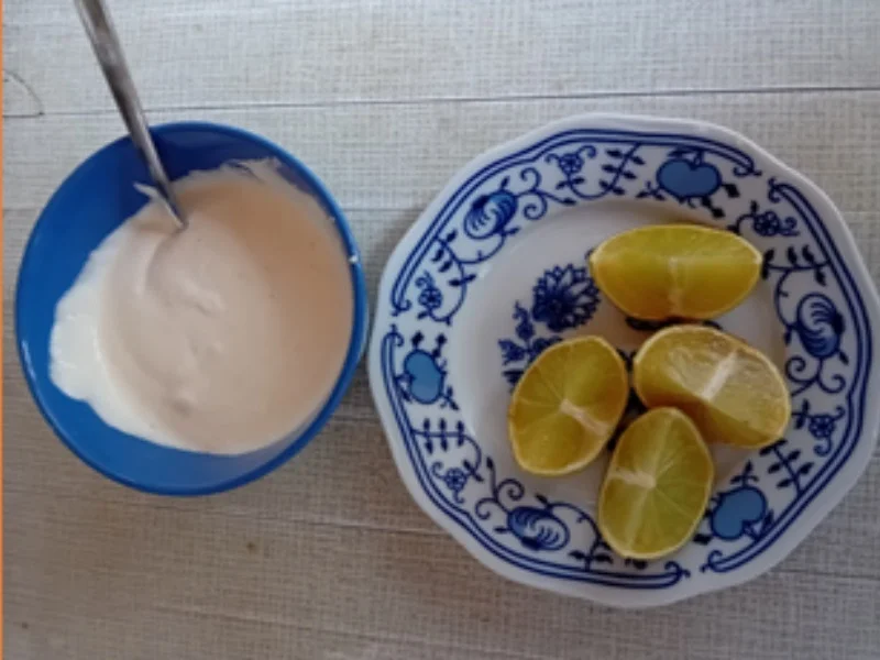 Lachsforelle aus dem Backofen mit Drillingen und Sahne-Meerrettich - Rezept - Bild Nr. 9