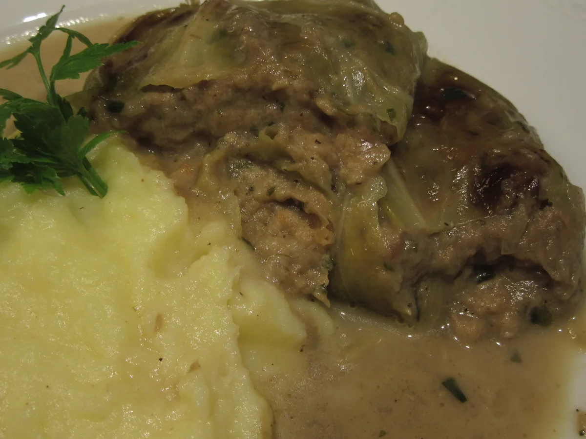 Geflügel: Hühnerfarce im Spitzkohl - Rezept - Bild Nr. 17598