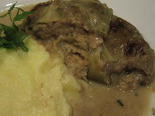 Geflügel: Hühnerfarce im Spitzkohl - Rezept - Bild Nr. 17598