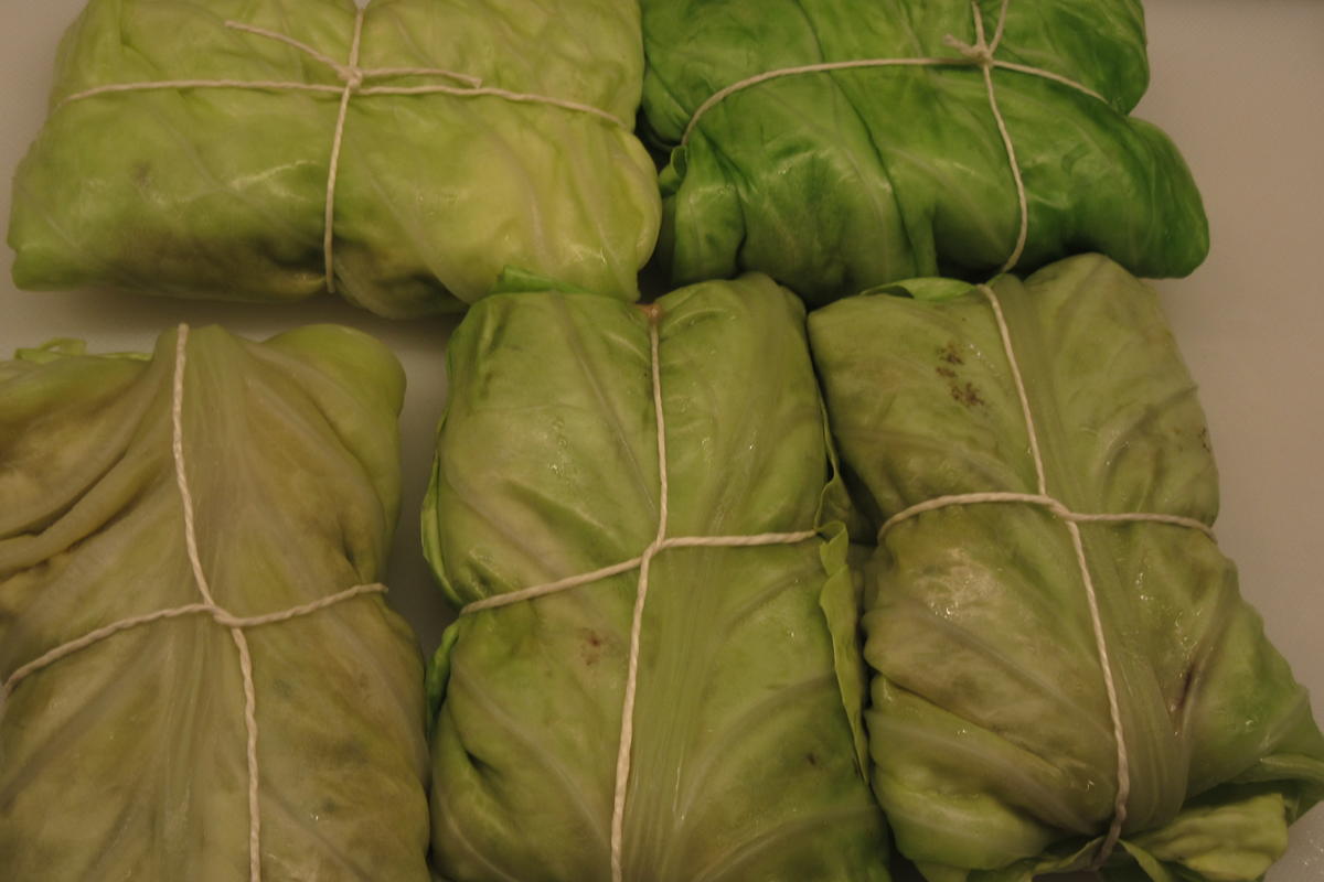 Rezept: Geflügel: Hühnerfarce im Spitzkohl Bild Nr. 17602 Geflügel: Hühnerfarce im Spitzkohl - Rezept - Bild Nr. 17602