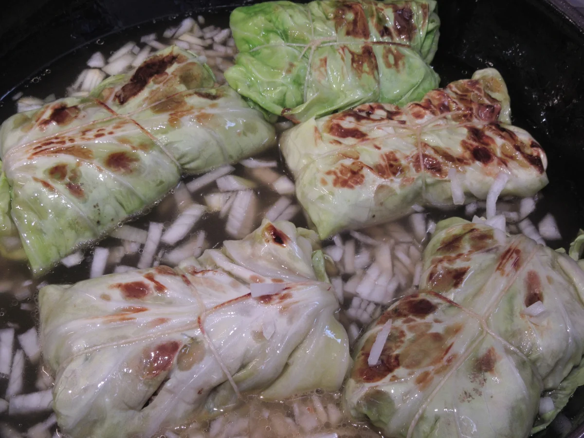 Geflügel: Hühnerfarce im Spitzkohl - Rezept - Bild Nr. 17603