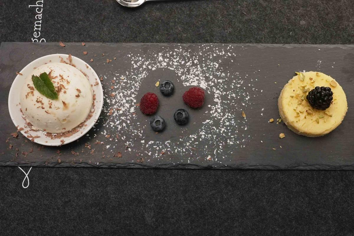 Apfelweineis und Mango-Käse-Törtchen - Rezept - Bild Nr. 2