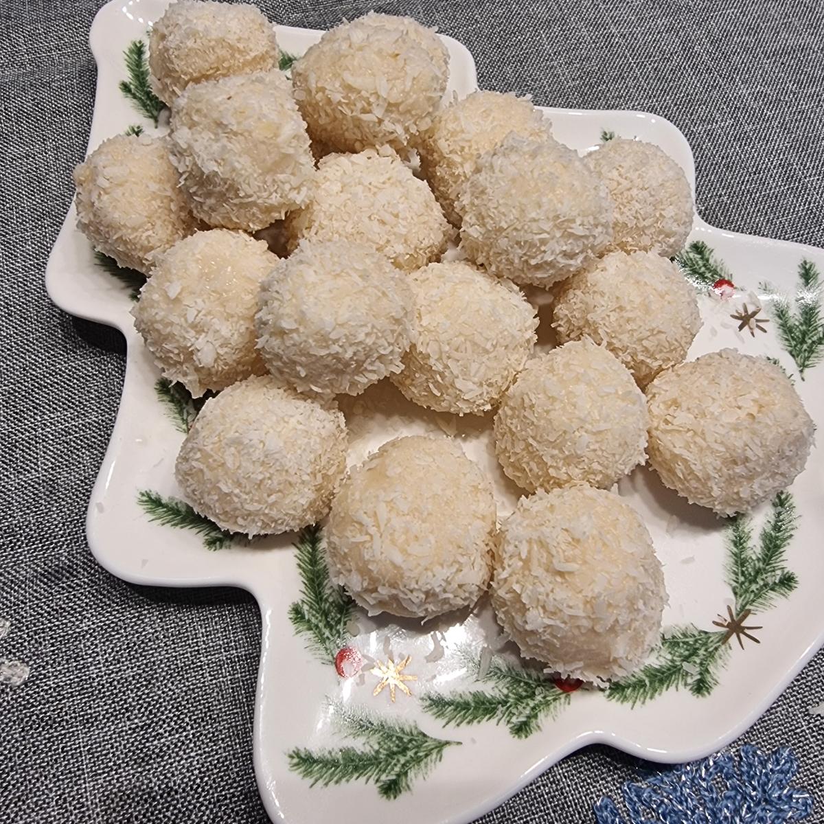 Rezept: Kokospralinen Bild Nr. 17598 Kokospralinen - Rezept - Bild Nr. 17598