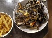Moules frites mit selbsgemachten Pommes - Rezept - Bild Nr. 2
