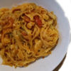 Bananengarnelen (Banana Prawns) und Tomaten Linguine - Rezept - Bild Nr. 17598