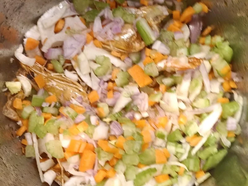 Bananengarnelen (Banana Prawns) und Tomaten Linguine - Rezept - Bild Nr. 17599