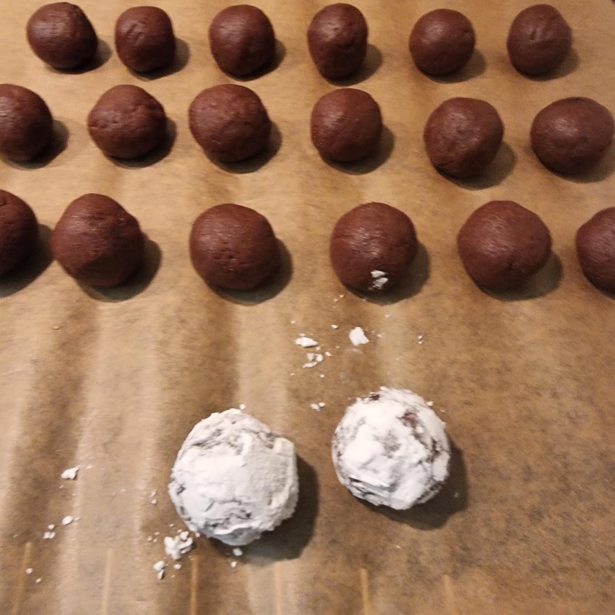 Rezept: Schoko-Schneebällchen Bild Nr. 17610 Schoko-Schneebällchen - Rezept - Bild Nr. 17610