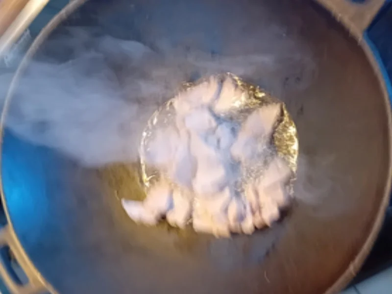 Zweimal gegartes Schweinefilet mit Paprika-Zwiebel-Gemüse und Basmatireis - Rezept - Bild Nr. 8