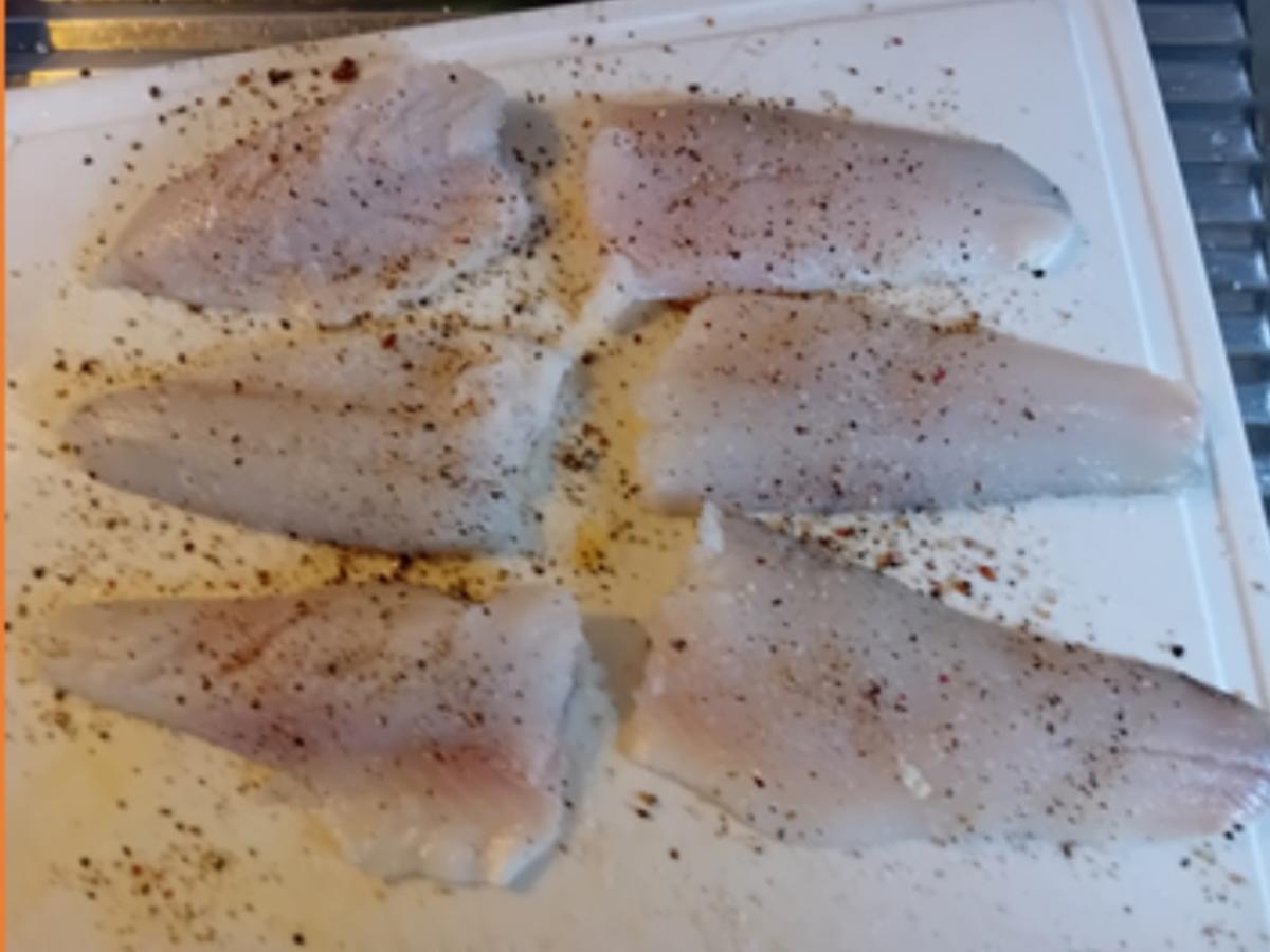 Zanderfilet mit Rahm-Wirsing und Drillingen - Rezept - Bild Nr. 7