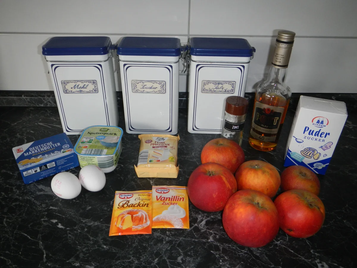 Rezept: Apfel-Stollen Bild Nr. 17600 Apfel-Stollen - Rezept - Bild Nr. 17600