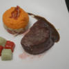 Rind mit Kartoffelstampf und Süßkartoffelpüree - Rezept - Bild Nr. 17598