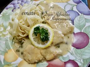 Dijon Hühnchen in Kapernsauce - Rezept - Bild Nr. 17598