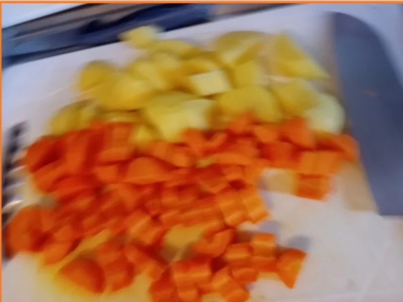 Rezept: Lachsfilet mit Paprika-Schmorgemüse und Möhren-Kartoffel-Stampf Bild Nr. 17611 Lachsfilet mit Paprika-Schmorgemüse und Möhren-Kartoffel-Stampf - Rezept - Bild Nr. 17611