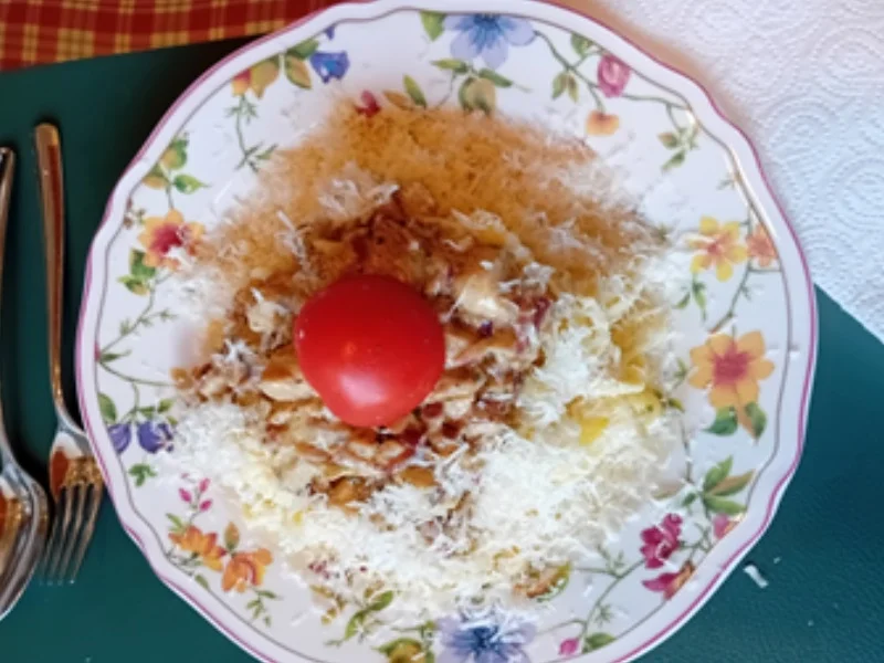 Rahmsteinpilzpfanne mit schwäbischen Bandnudeln - Rezept - Bild Nr. 17599