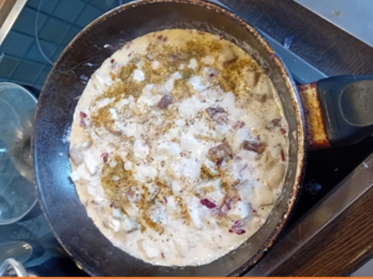 Rahmsteinpilzpfanne mit schwäbischen Bandnudeln - Rezept - Bild Nr. 17606