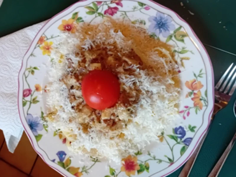 Rahmsteinpilzpfanne mit schwäbischen Bandnudeln - Rezept - Bild Nr. 17609