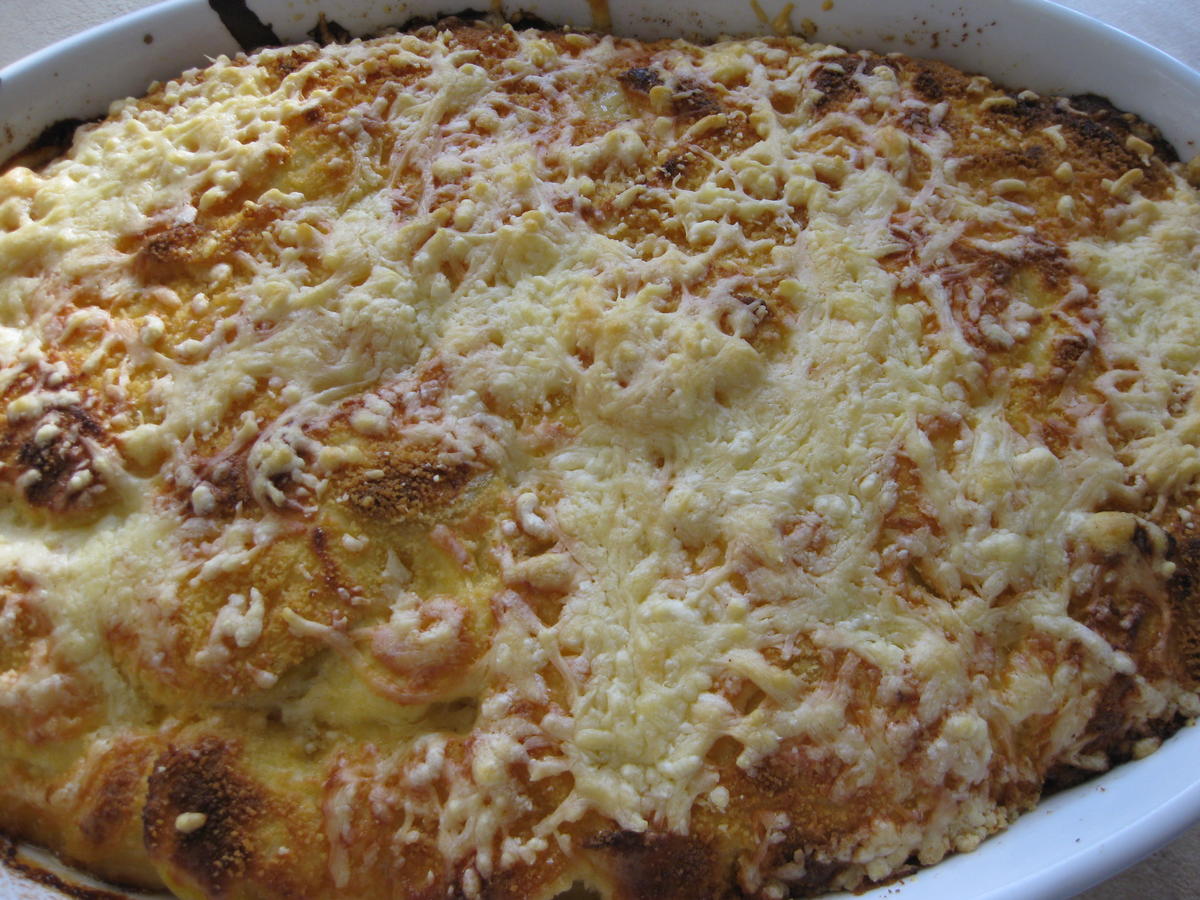 Rezept: Kartoffelauflauf mit Schinkenspeck Bild Nr. 17600 Kartoffelauflauf mit Schinkenspeck - Rezept - Bild Nr. 17600