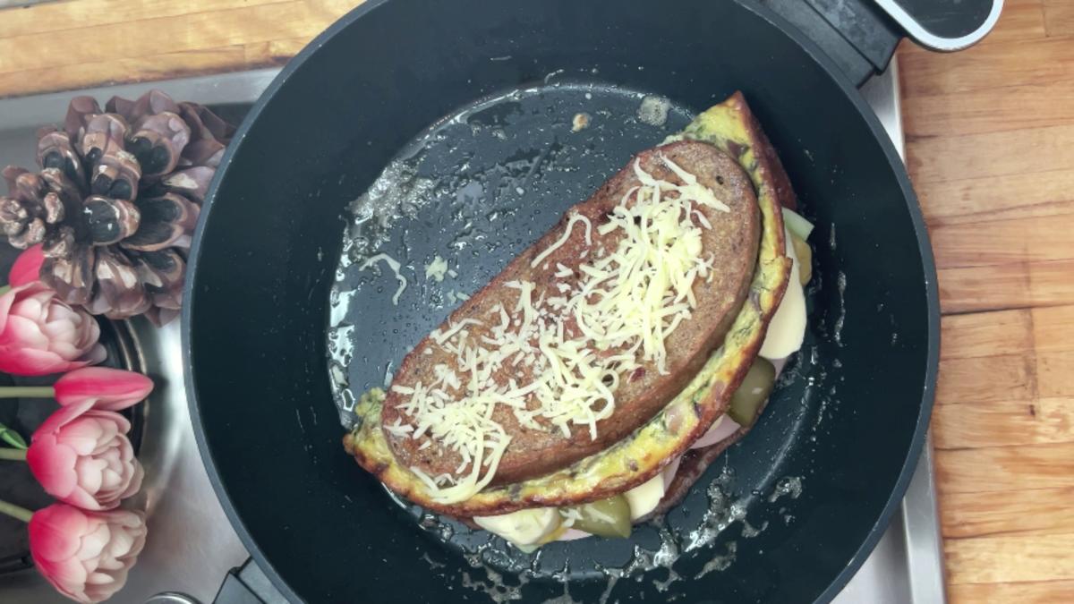 Käsesandwich in der Pfanne - Rezept - Bild Nr. 17602