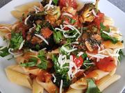 Nudeln mit Gemüse in Tomatensauce - Rezept - Bild Nr. 17598