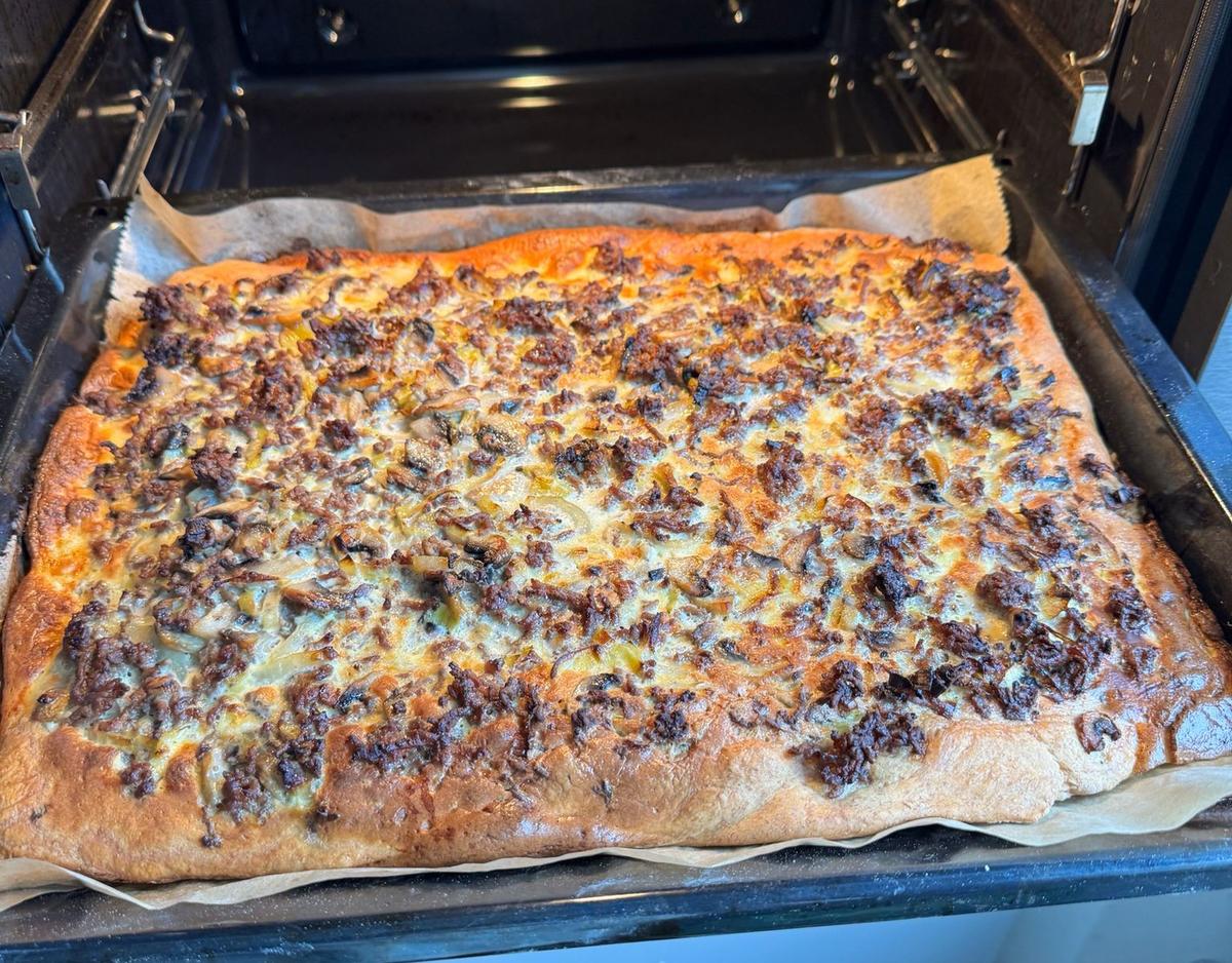 Rezept: Dinkel-Flammkuchen Bild Nr. 17602 Dinkel-Flammkuchen - Rezept - Bild Nr. 17602