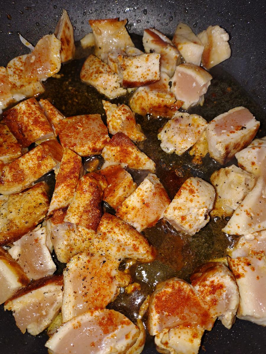 Hähnchenbrust in cremiger Soße - Rezept - Bild Nr. 6