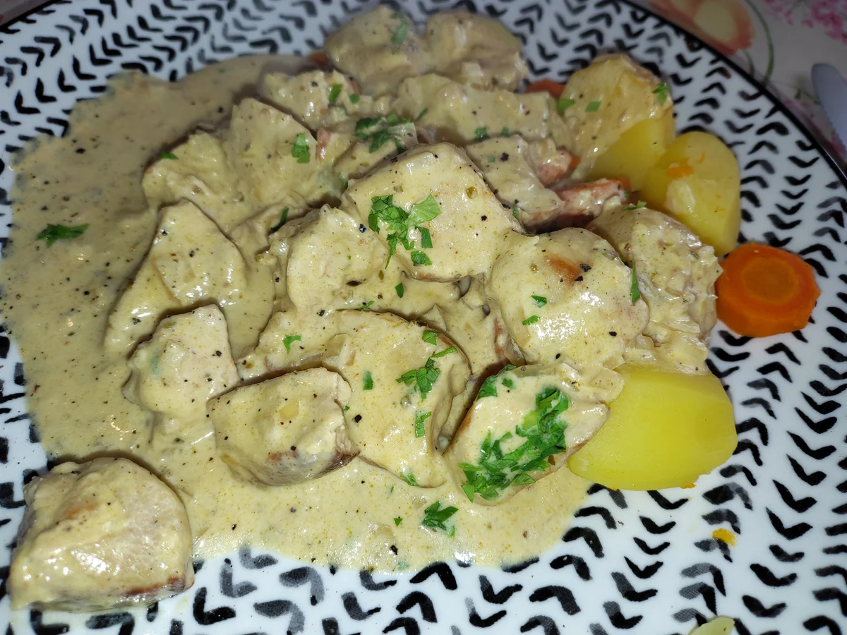 Hähnchenbrust in cremiger Soße - Rezept - Bild Nr. 17605