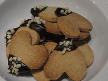 Plätzchen: Mandelherzen - Rezept - Bild Nr. 17604