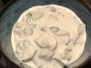 Gurkensalat mit saurer Sahne - Rezept - Bild Nr. 17605