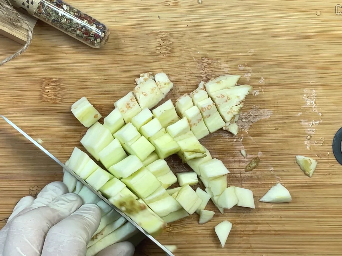 Rezept für im Ofen gebackene Aubergine - Rezept - Bild Nr. 17608