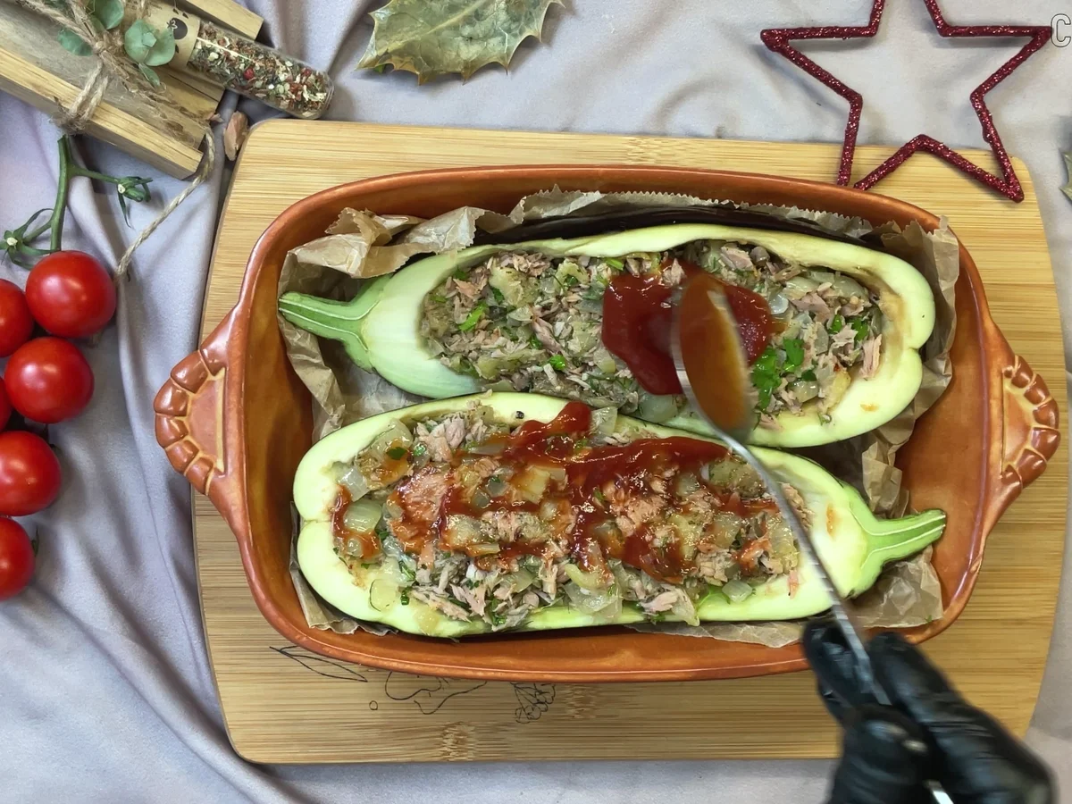 Rezept für im Ofen gebackene Aubergine - Rezept - Bild Nr. 17611