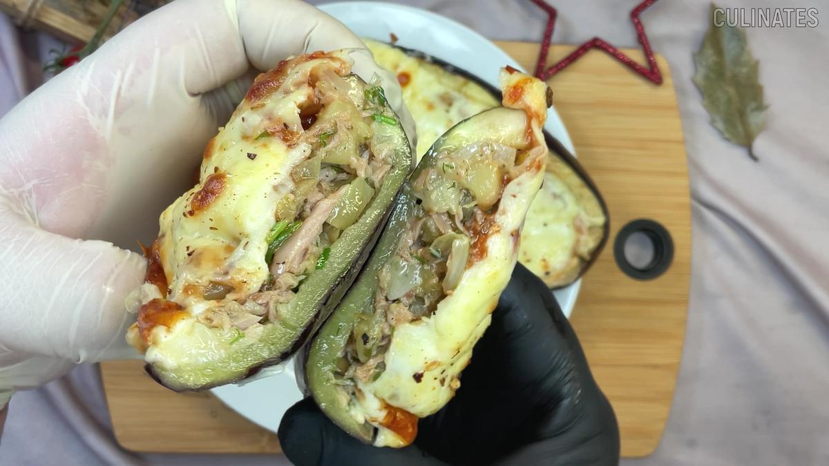 Rezept für im Ofen gebackene Aubergine - Rezept - Bild Nr. 17614