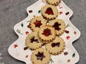 Linzer Blümchen mit Pflaumenmarmelade - Rezept - Bild Nr. 17605