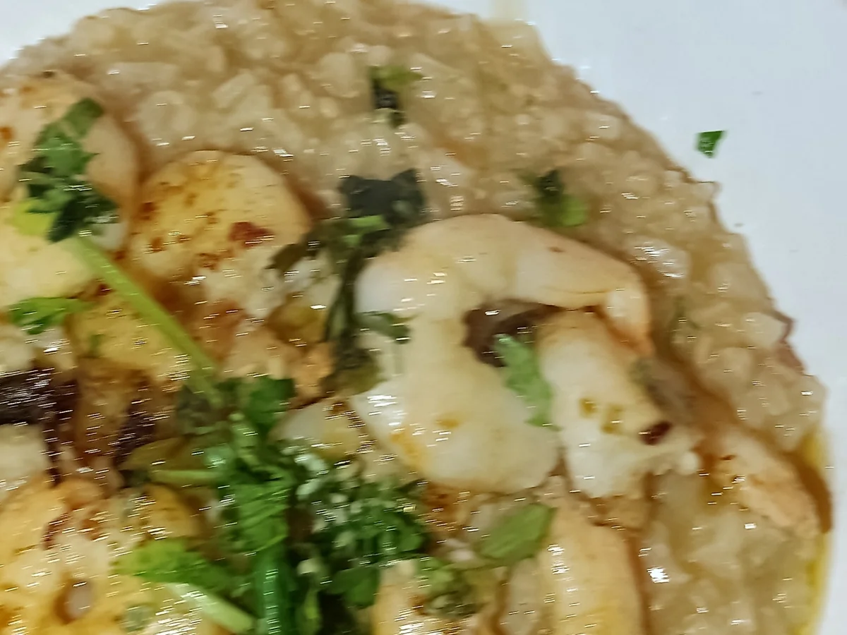 Limetten Cashew Risotto mit Garnelen - Rezept - Bild Nr. 2