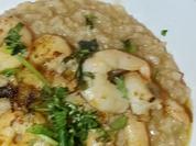 Limetten Cashew Risotto mit Garnelen - Rezept - Bild Nr. 2
