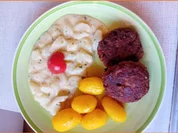 Schwarzwurzeln in Rahmsauce mit herzhaf-ten Buletten und Drillingen - Rezept - Bild Nr. 2