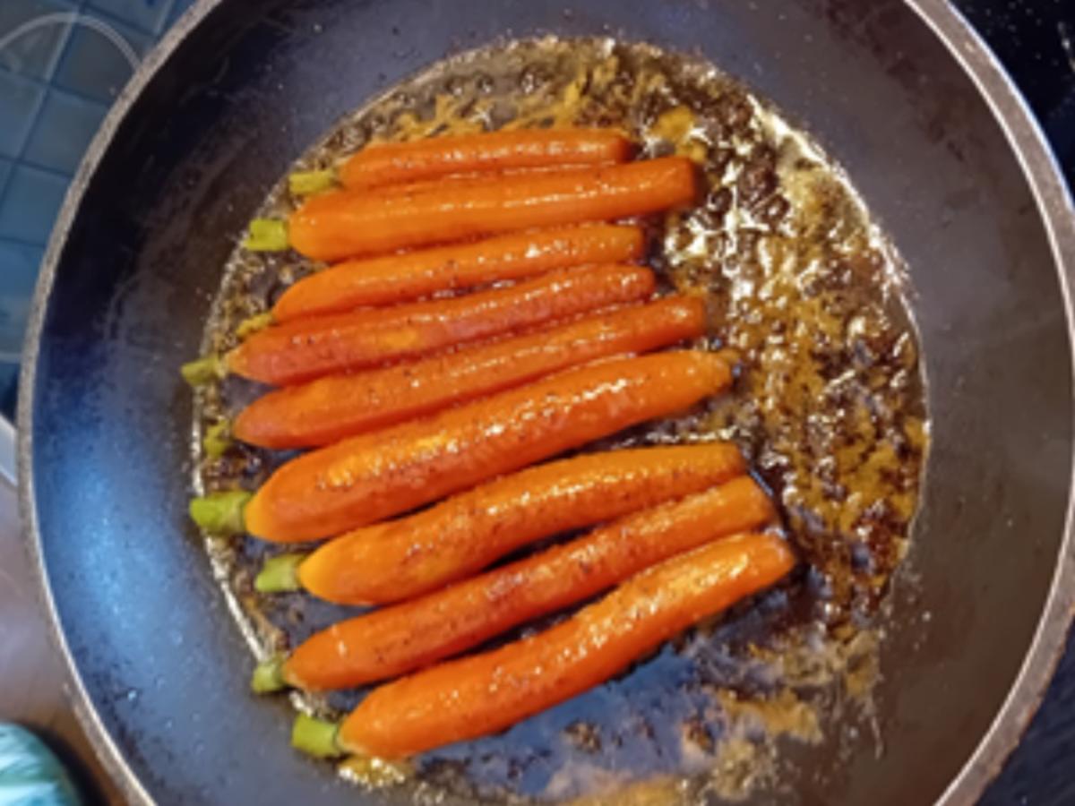 Crunch`n Fisch mit Honig-Bundmöhren - Rezept - Bild Nr. 5