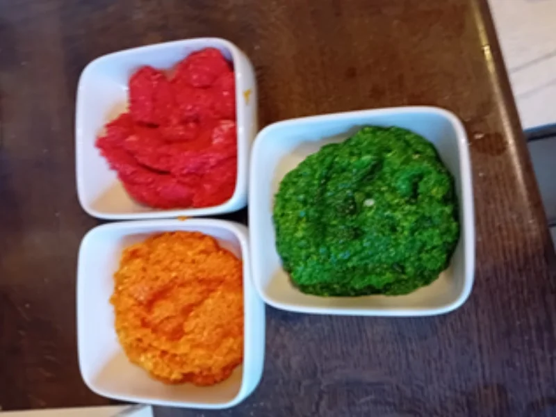 Weihnachtliche Ampel-Makronen - Rezept - Bild Nr. 17607